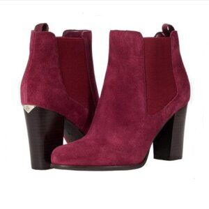 MICHAEL Michael Kors Lottie Booties in Dark Berry